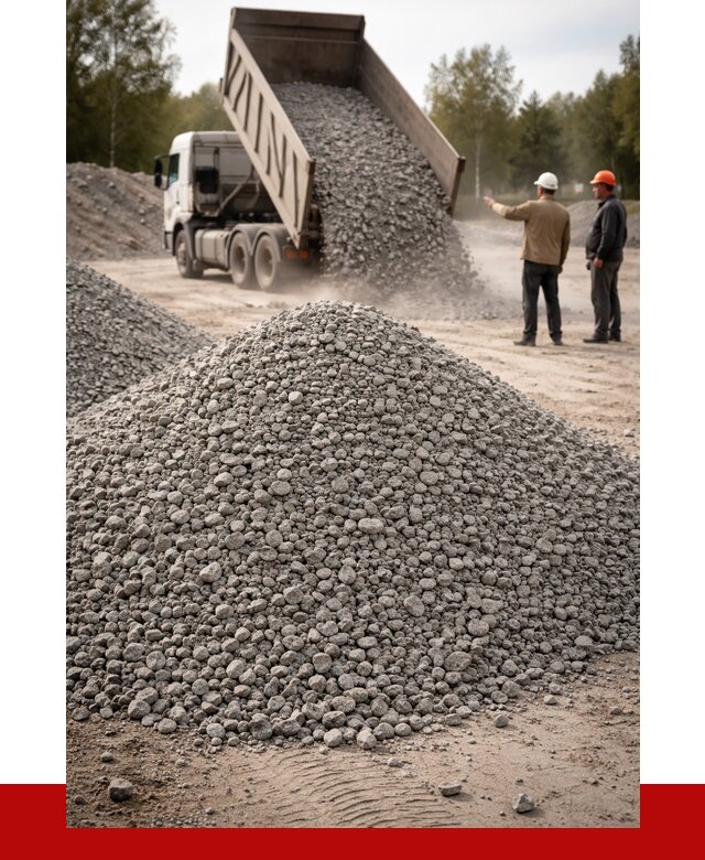 Гранитный щебень фракция 0-5 в Амурске от 2996 руб ПРОНЕРУДМрс