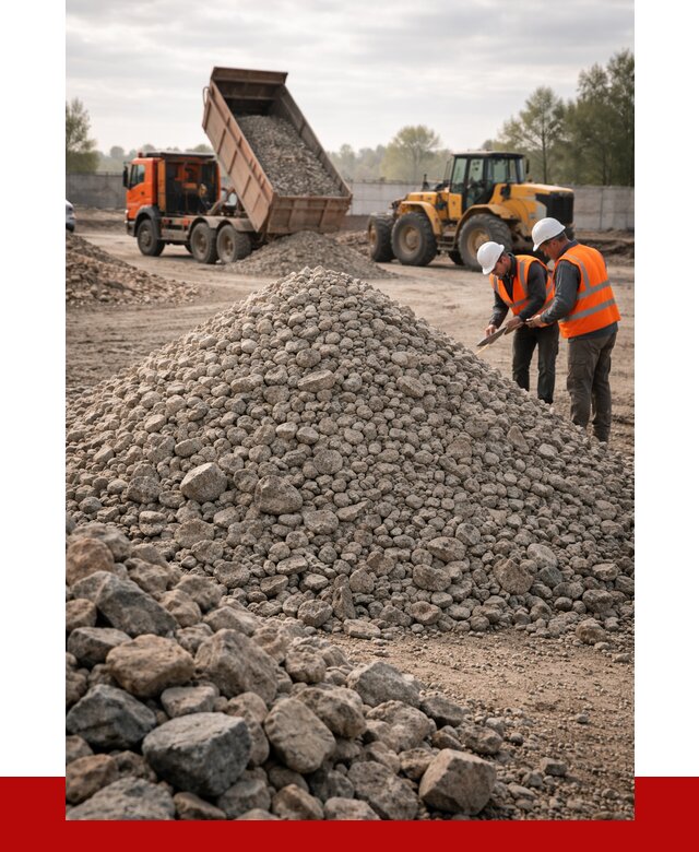 Гранитный щебень фракция 40-70 в Амурске от 2583 руб ПРОНЕРУДМрс