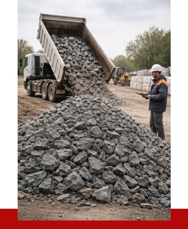 Гранитный щебень фракция 100-200 в Амурске от 4339 р. ПРОНЕРУДМрс