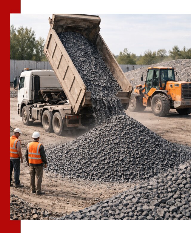 Доставка и продажа щебня габбро-диабаза в Амурске