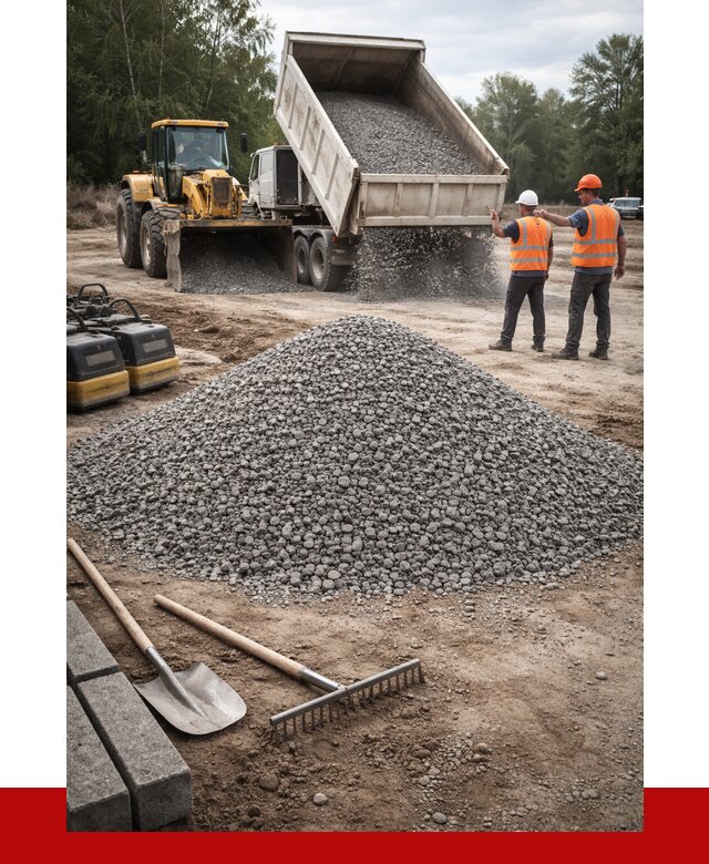 Гравийный щебень купить в Амурске от 2273 р. ПРОНЕРУДМрс