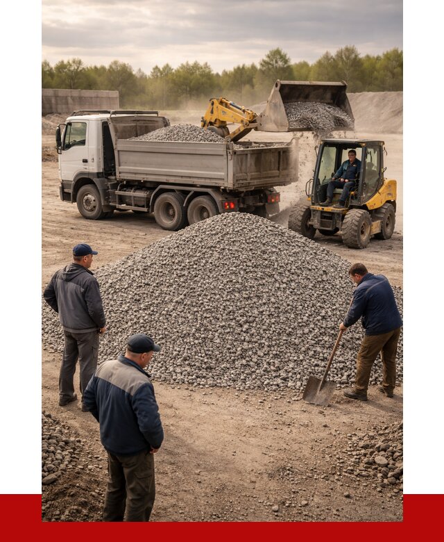 Гравийный щебень фракция 5-20 в Амурске от 2480 р. ПРОНЕРУДМрс
