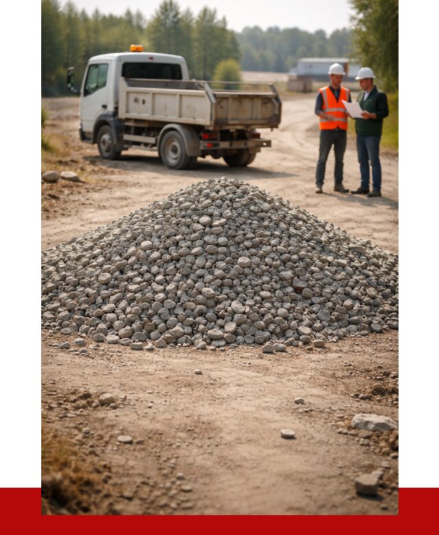 Гравийный щебень фракция 20-40 в Амурске от 1240 р. | ПРОНЕРУДМрс