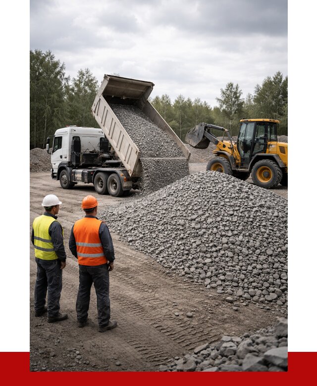 Гравийный щебень фракция 40-70 в Амурске от 9815р | ПРОНЕРУДМрс