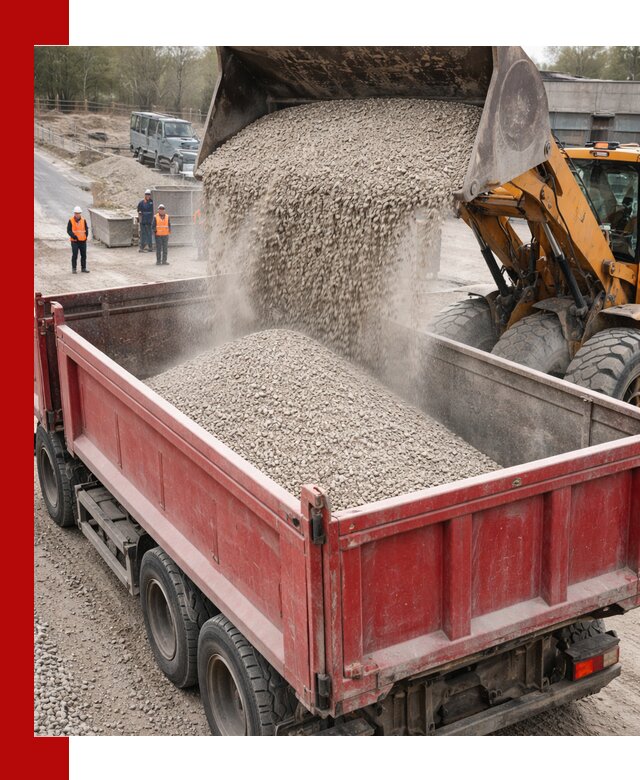 Купить известняковый щебень фракции 0-5 с доставкой в Амурске