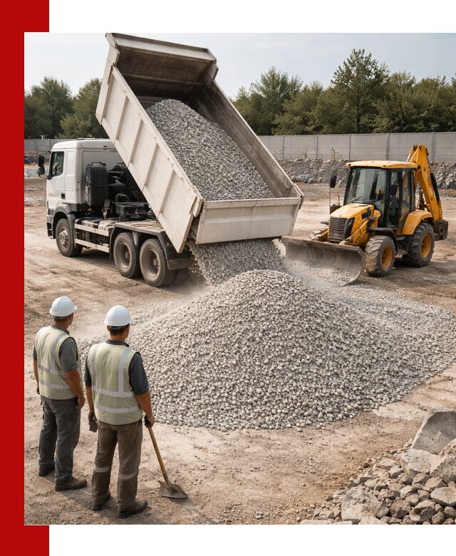 Купить известняковый щебень фракции 5–10 мм с доставкой в Амурске