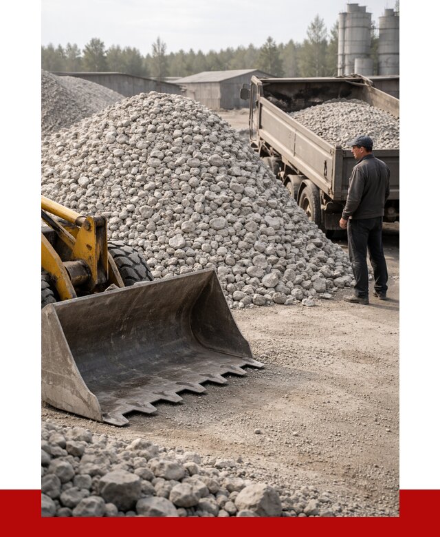 Известняковый щебень фракция 40-70 в Амурске от 4339 р. | ПРОНЕРУДМрс