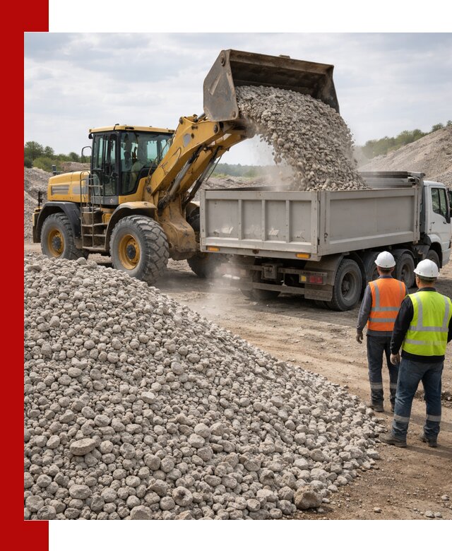 Доломитовый щебень фракция 40–71 доставка и продажа в Амурске