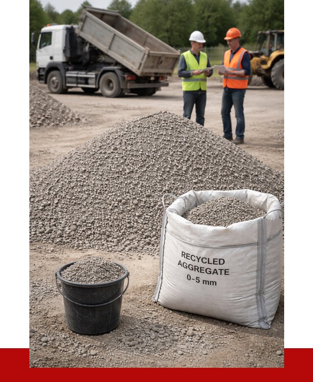 Вторичный щебень фракция 0-5 в Амурске от 1653 р. ПРОНЕРУДМрс