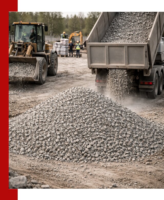 Вторичный щебень фракции 5-20 в Амурске — доставка и продажа крупнотоннажно