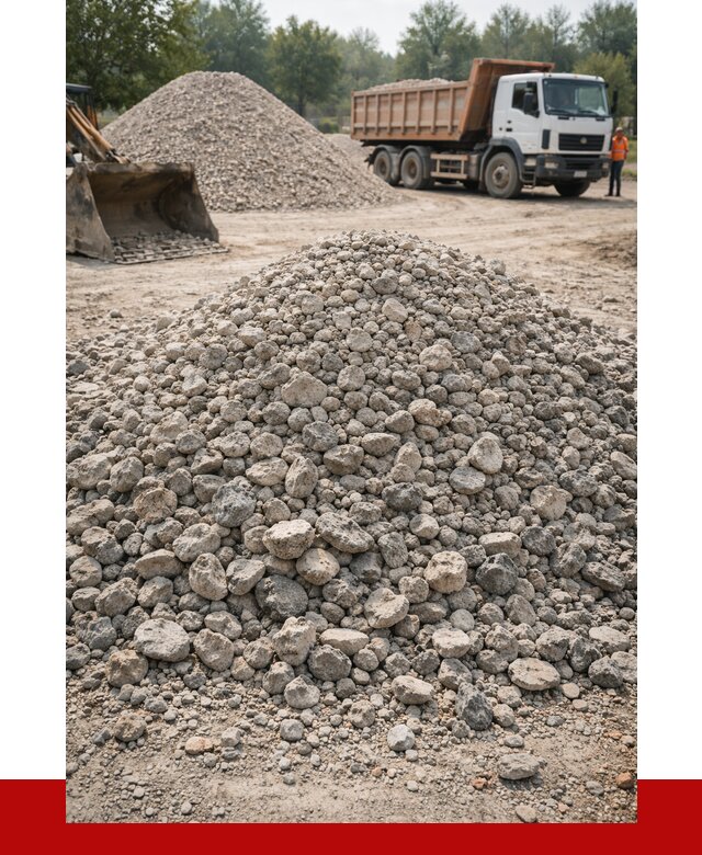 Вторичный щебень фракция 20-40 в Амурске от 2273 р ПРОНЕРУДМрс