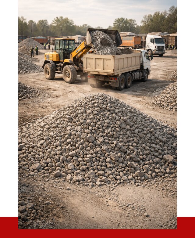 Вторичный щебень фракция 40-70 в Амурске от 1798 р, ПРОНЕРУДМрс