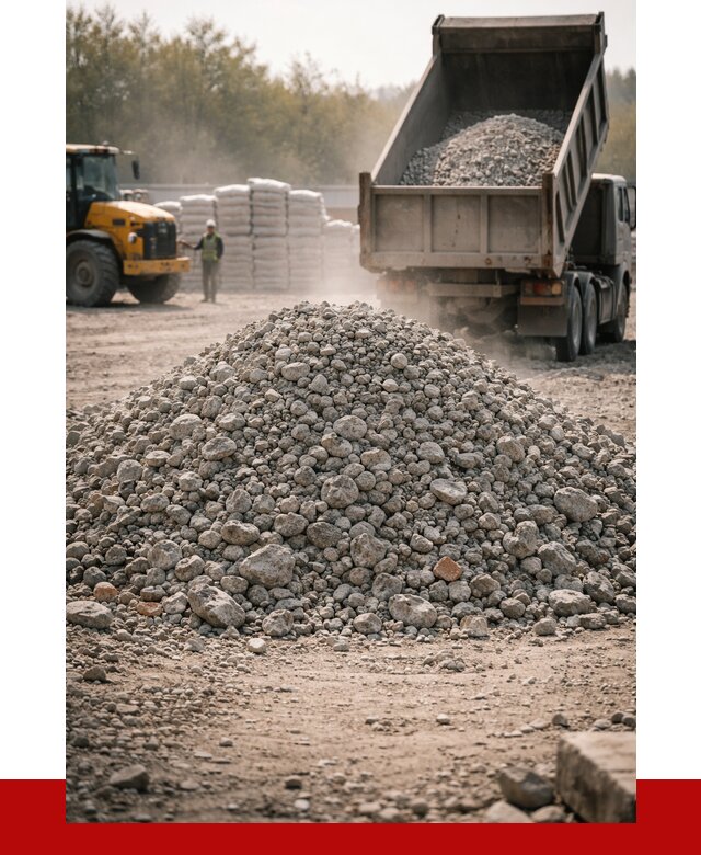 Вторичный щебень фракция 70-150 в Амурске от 1446 р. | ПРОНЕРУДМрс