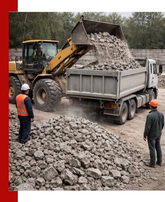 Вторичный щебень фракция 70–150 в Амурске с доставкой