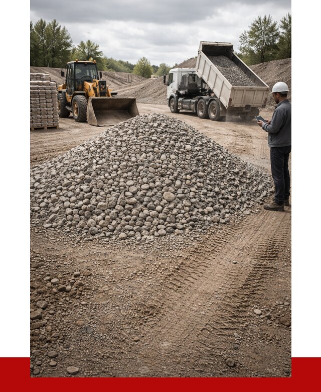 Купить бетонный щебень в Амурске, от 3306 р. ПРОНЕРУДМрс