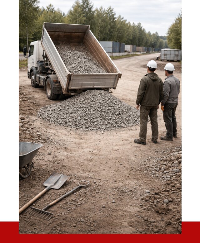 Бетонный щебень фракция 5-20 в Амурске от 3306 р., ПРОНЕРУДМрс