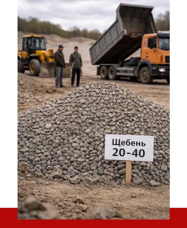 Бетонный щебень фракция 20-40 в Амурске от 2531 р. | ПРОНЕРУДМрс