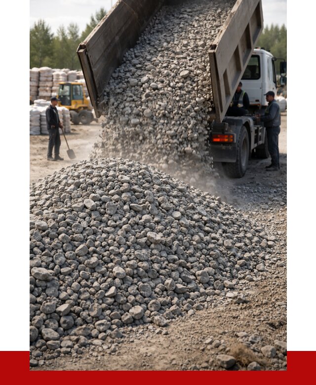 Бетонный щебень фракция 40-70 в Амурске от 1860 р. ПРОНЕРУДМрс