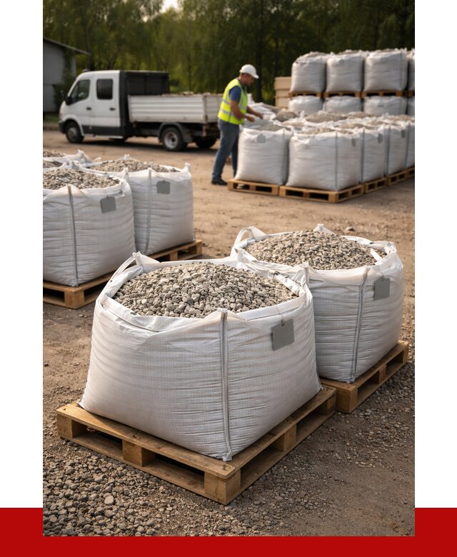 Щебень в мешках с доставкой в Амурске от 4339 р. | ПРОНЕРУДМрс