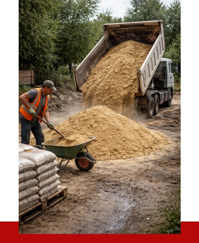 Купить песок с доставкой в Амурске от 1860 р. | ПРОНЕРУДМрс