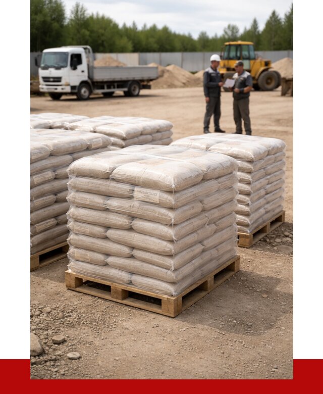 Карьерный песок в мешках в Амурске от 1240 р. - ПРОНЕРУДМрс