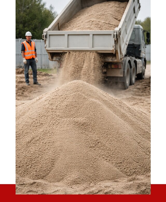 Купить сеяный песок с доставкой в Амурске от 2273 р ПРОНЕРУДМрс