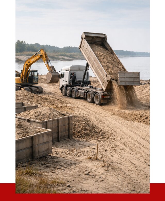 Купить намывной песок в Амурске от 1550 р., ПРОНЕРУДМрс