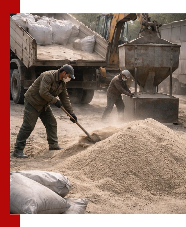 Кварцевый песок для пескоструя в Амурске — доставка и качество