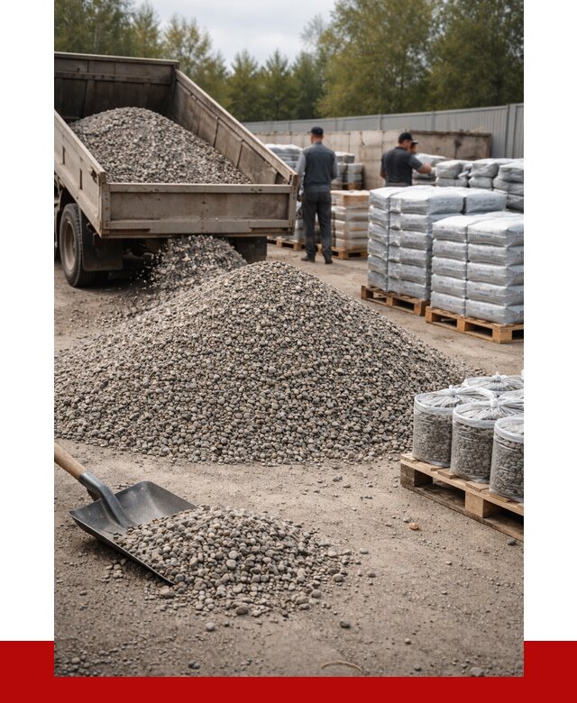 Гравий фракция 5-20 в Амурске купить от 2376 р. ПРОНЕРУДМрс