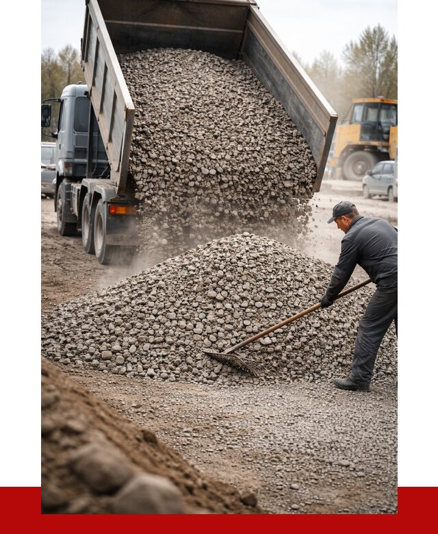 Гравий фракция 20-40 в Амурске от 2583 р. доставка | ПРОНЕРУДМрс