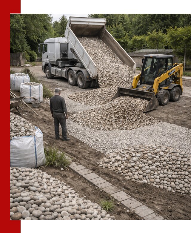 Доставка морской гальки оптом и в розницу в Амурске