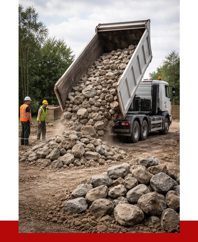 Купить булыжник в Амурске с доставкой от 4649 р. за куб | ПРОНЕРУДМрс