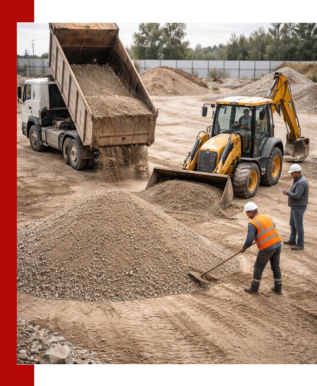 Поставка и доставка ПГС С4 в мешках и самосвалах в Амурске