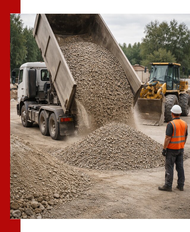 Доставка щпс в Амурске — щебеночно-песчаная смесь под заборы и дорожки