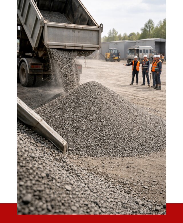 Гравийный отсев 0-5 в Амурске от 1240 р. с доставкой | ПРОНЕРУДМрс