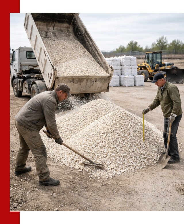 Мраморная крошка с доставкой и разгрузкой в Амурске