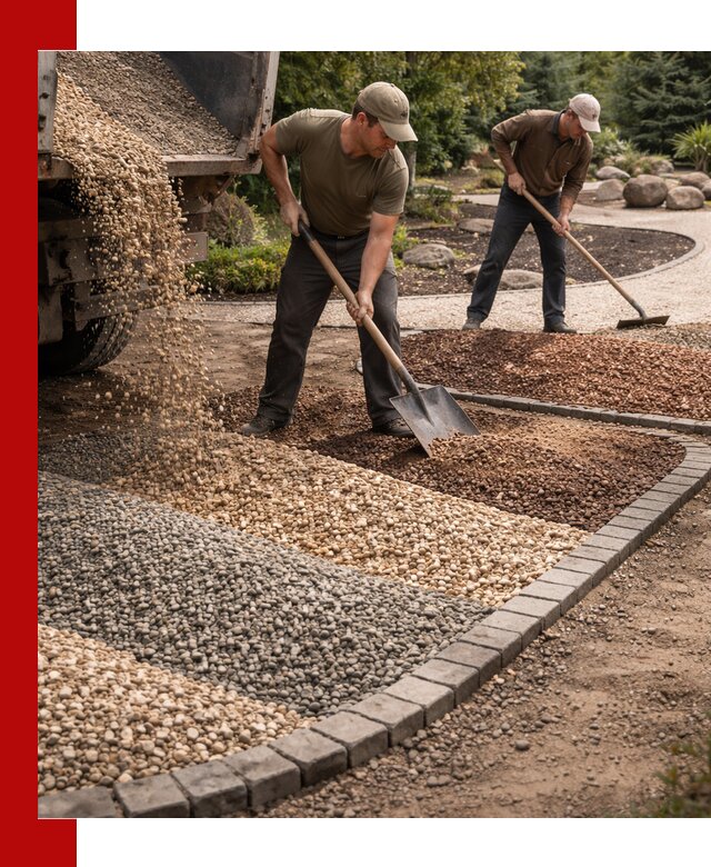 Декоративная крошка для ландшафта в Амурске — продажа и доставка