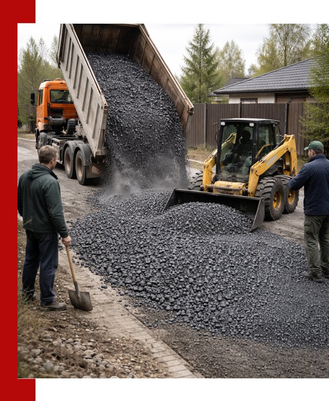 Крошка габбро с доставкой в Амурске для строительных работ