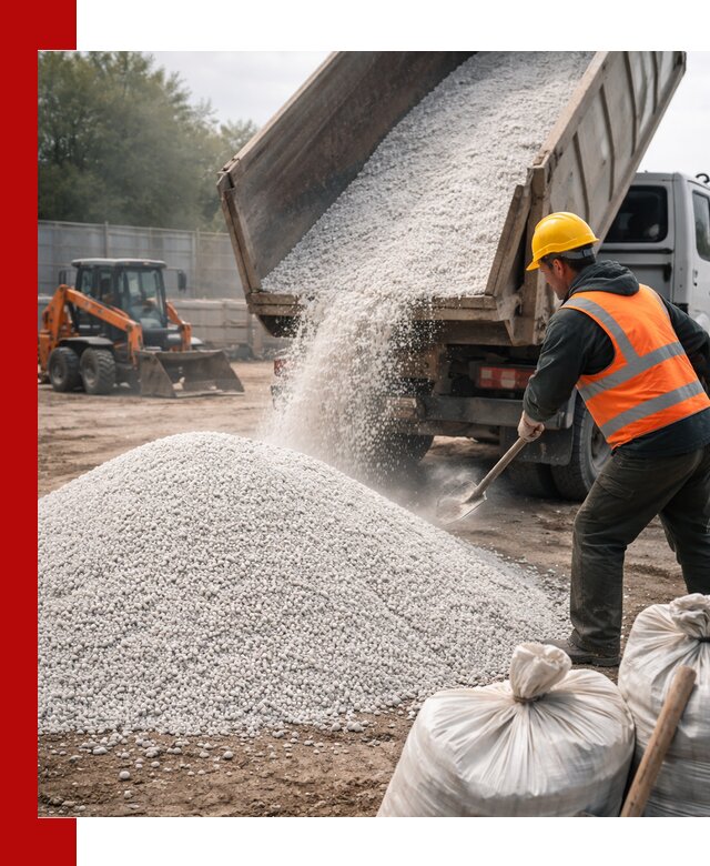 Доставка перлита вспученного в Амурске оптом и в розницу