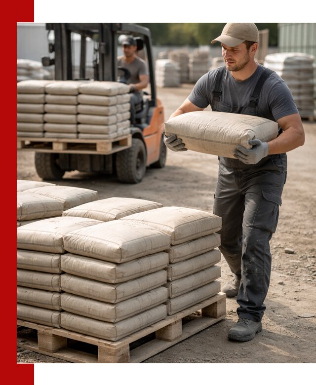 Доставка цемента в мешках оптом и в розницу в Амурске