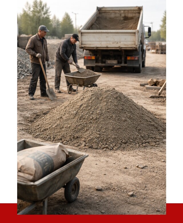Цементно-песчаная смесь М150 в Амурске от 4856 р. | ПРОНЕРУДМрс