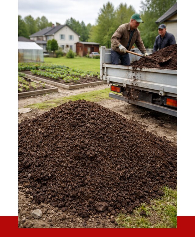Плодородный грунт в Амурске с доставкой от 4339 р. | ПРОНЕРУДМрс