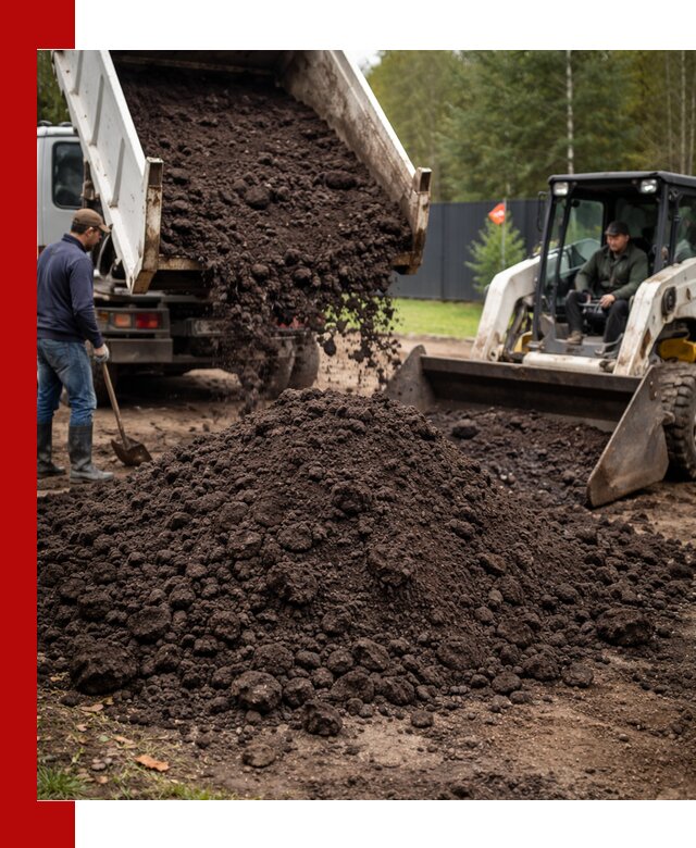Плодородный грунт с доставкой в Амурске для садов и огородов