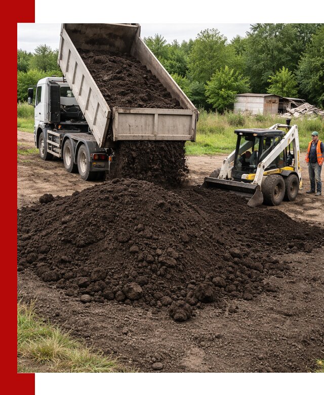 Поставка плодородной земли с доставкой самосвалом в Амурске