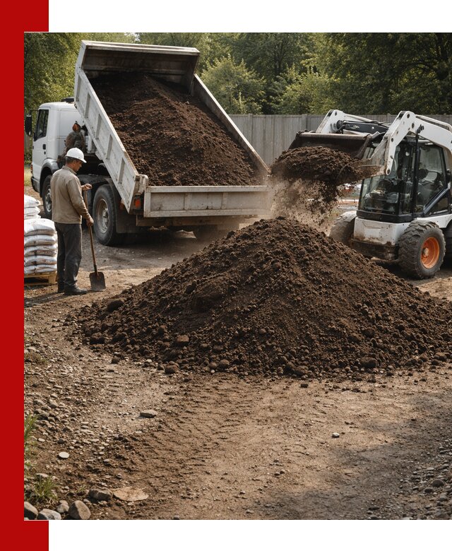 Доставка растительного грунта в Амурске от производителя оптом и в розницу