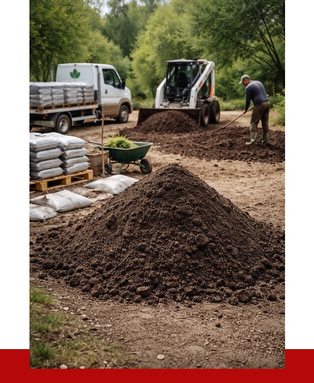Грунт для озеленения с доставкой в Амурске от 1860 р. | ПРОНЕРУДМрс