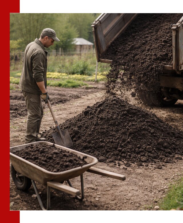Доставка качественной земли для огорода в Амурске