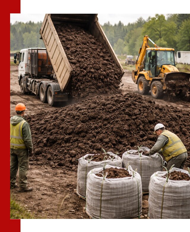 Доставка нейтрального торфа в Амурске оптом и в розницу