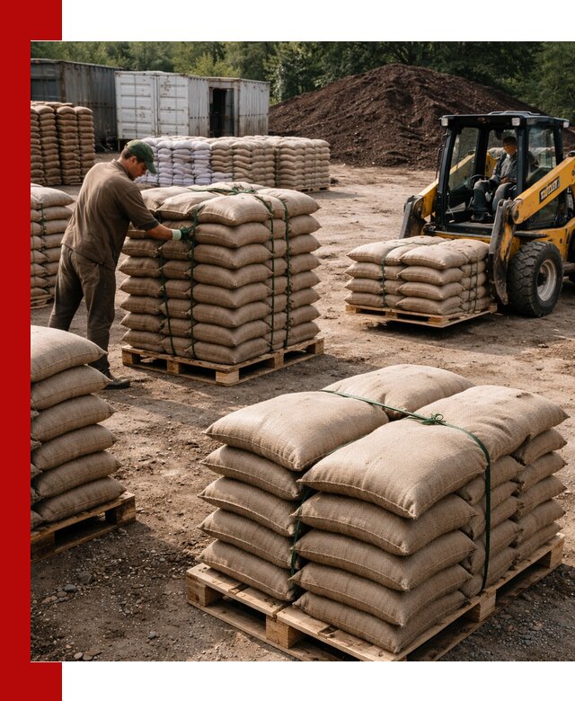 Доставка торфа в мешках по выгодным ценам в Амурске