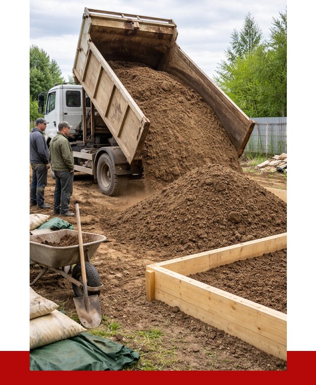 Торфо песчаная смесь в Амурске с доставкой от 1911 р. | ПРОНЕРУДМрс